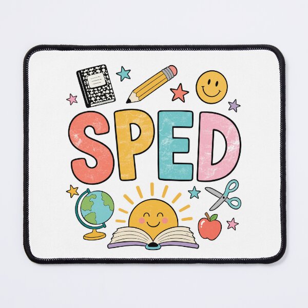 Item preview, Colorful SPED Pride for Back to School Teachers designed and sold by FreshVibe Prints.
