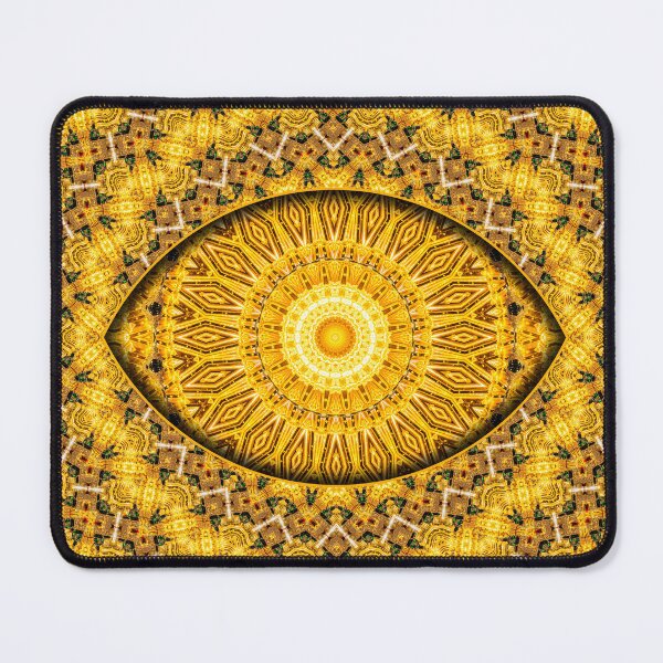 Item preview, Golden Temple Eye — Beautiful Light Mandala designed and sold by Jomsunshine.