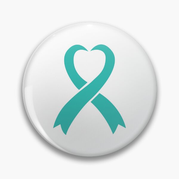 Item preview, Ovarian Cancer Ribbon, Ovarian Cancer, Teal Ribbon designed and sold by BlueDiamond-19.