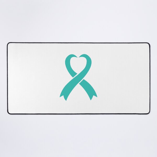 Item preview, Ovarian Cancer Ribbon, Ovarian Cancer, Teal Ribbon designed and sold by BlueDiamond-19.