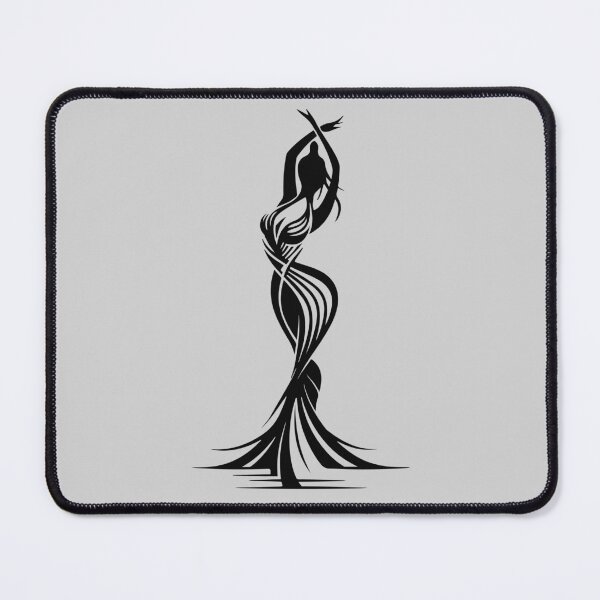 Item preview, Elegant Tribal Dancer Silhouette designed and sold by ClubVacay.