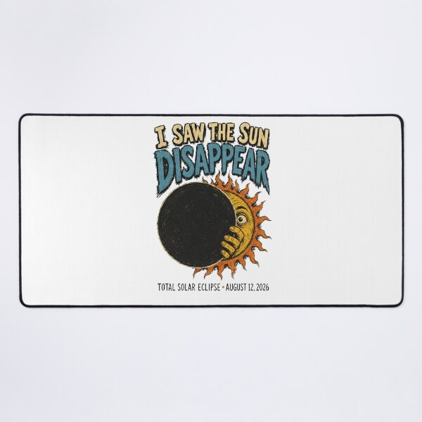 Item preview, I Saw the Sun Disappear – Total Solar Eclipse 2026 designed and sold by Lacritsa .