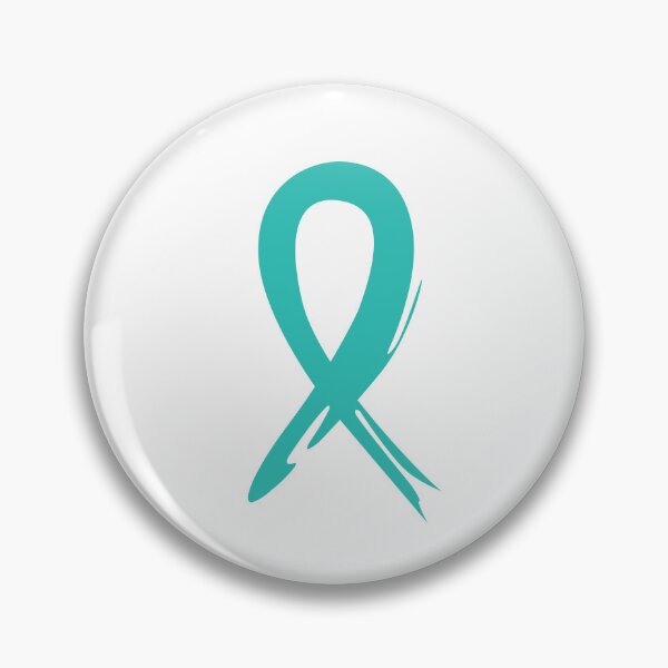 Item preview, Ovarian Cancer Ribbon, Ovarian Cancer, Teal Ribbon designed and sold by BlueDiamond-19.