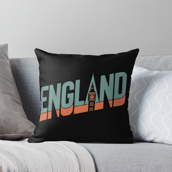 Item preview, England – Landmark Typography Travel Art designed and sold by MarkedArtPrints.