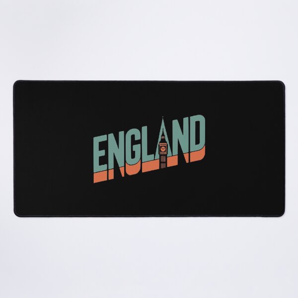 Item preview, England – Landmark Typography Travel Art designed and sold by MarkedArtPrints.