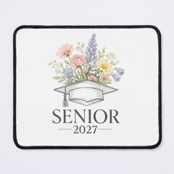 Item preview, Pastel Wildflowers Senior 2027 Class Of 2027 designed and sold by teemix.