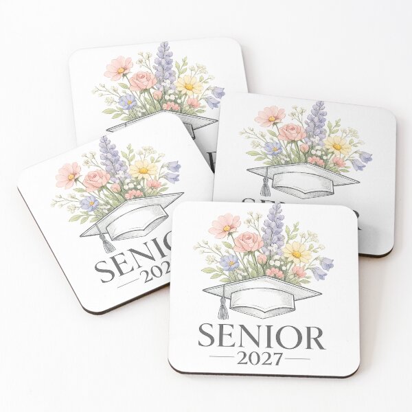 Item preview, Pastel Wildflowers Senior 2027 Class Of 2027 designed and sold by teemix.