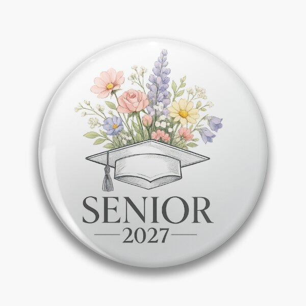 Item preview, Pastel Wildflowers Senior 2027 Class Of 2027 designed and sold by teemix.