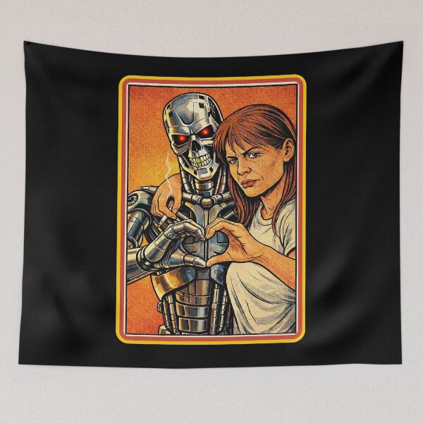 Item preview, Sarah Connor AI Heart Hands designed and sold by keytee.