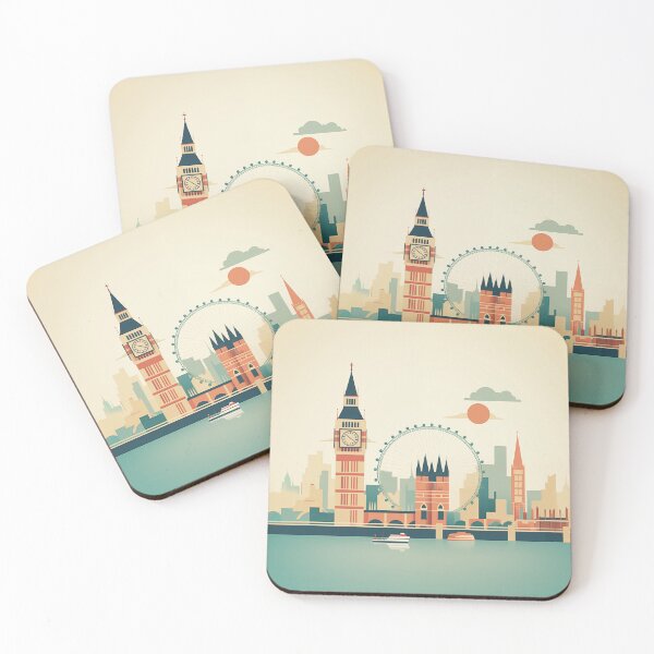 Item preview, England Countryside Landscape Travel Art designed and sold by MarkedArtPrints.