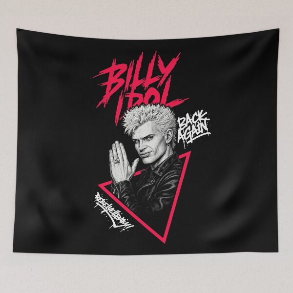 Artikelvorschau, Billy Idol / Zurück / Rebel Yell, Baby! entworfen und verkauft von DarrenAshenOne.