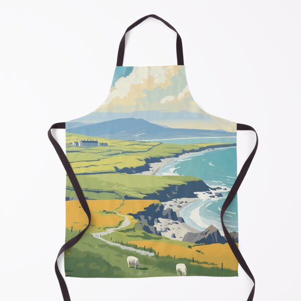 Item preview, Ireland, Shepherd's Coast Wall Art designed and sold by MarkedArtPrints.