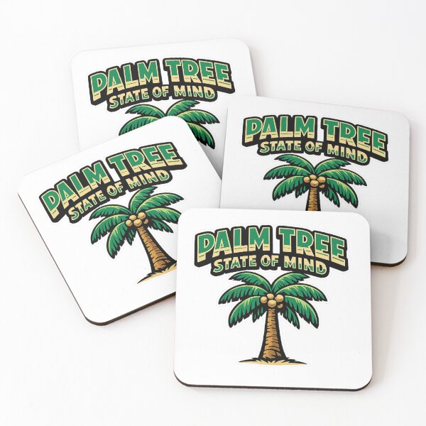 Item preview, Palm Tree State of Mind Tropical Vacation Design designed and sold by EastEndTownie.
