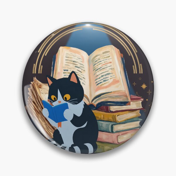 Item preview, One More Chapter Cat designed and sold by aliyeus.
