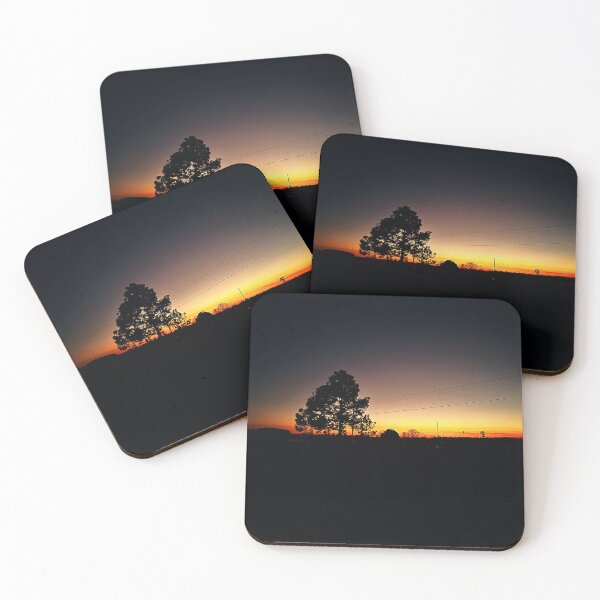 Item preview, Sunset Silhouette of Lone Tree designed and sold by Stacey's unpromised.