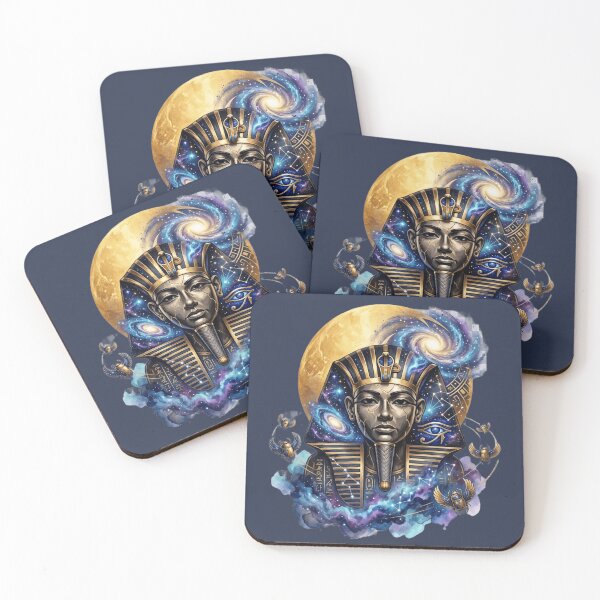 Item preview, Cosmic Pharaoh | Ancient Egypt Meets The Universe designed and sold by Zosera.