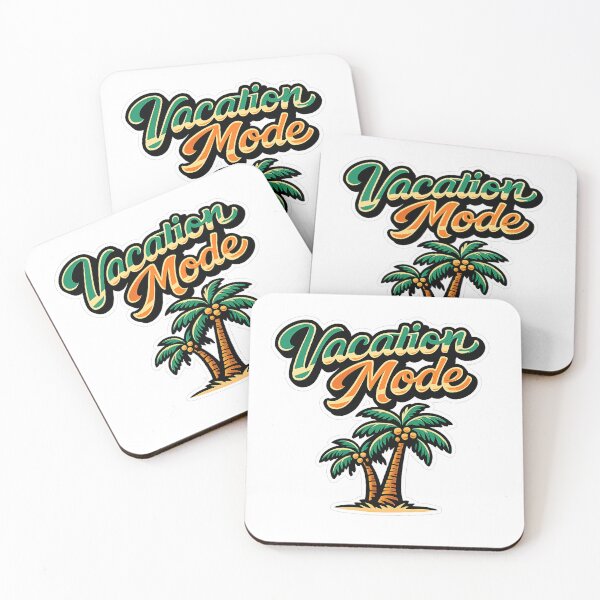 Item preview, Vacation Mode Tropical Beach Design designed and sold by EastEndTownie.