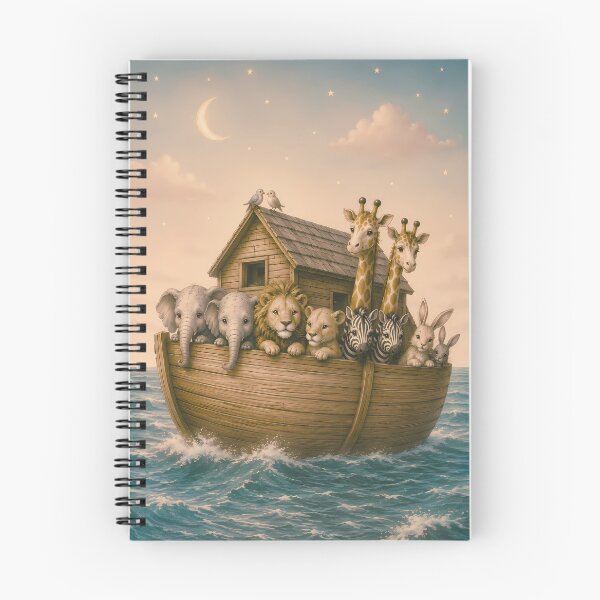 Item preview, Noah's Ark Islamic Nursery Print | Prophet Nuh Wall Art | Muslim Baby Room Decor | Quran Story Painting | Ramadan Gift designed and sold by Noor_Creations.