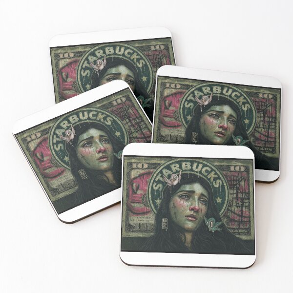 Item preview, Mater Dolorosa – Neo Pop Street Art Portrait | Emotional Surrealism by Boreal designed and sold by Boreal Apparel.