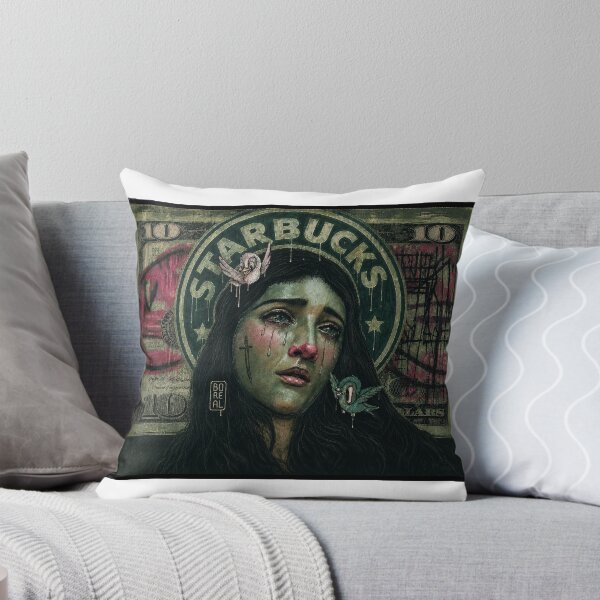 Item preview, Mater Dolorosa – Neo Pop Street Art Portrait | Emotional Surrealism by Boreal designed and sold by Boreal Apparel.