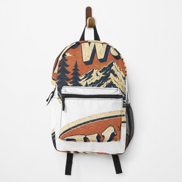Item preview, Wander Often Retro Mountain Travel Badge Outdoor Adventure Art designed and sold by TM DESIGNS AND MORE.