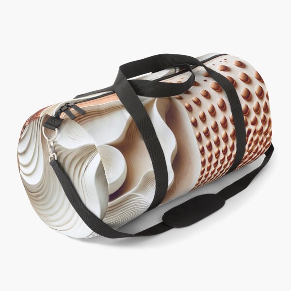 Item preview, Elegant Swirls with Geometric Patterns in Copper and White designed and sold by Vicky Brago-Mitchell®.