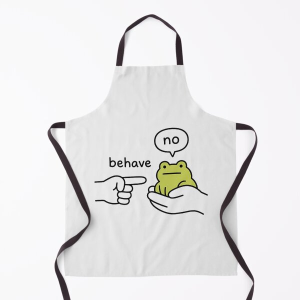 Item preview, Dishonest Frog Funny Frog Meme Behave No designed and sold by andromeda-redd.