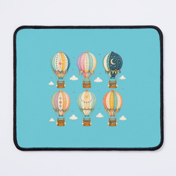 Item preview, Whimsical Watercolor Hot Air Balloon Collection designed and sold by JessouArt.