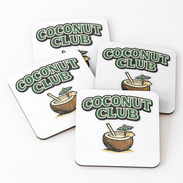Item preview, Coconut Club Tropical Vacation Design designed and sold by EastEndTownie.
