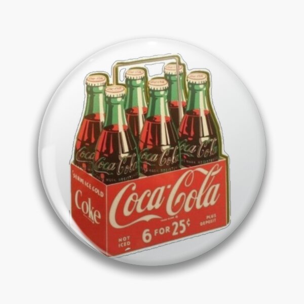 Item preview, Vintage Aesthetic Glass Coke Bottle Six-Pack designed and sold by zoeyyyrose.