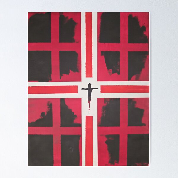 Item preview, Crimson Cross of Sacrifice designed and sold by Hearthuestudios.