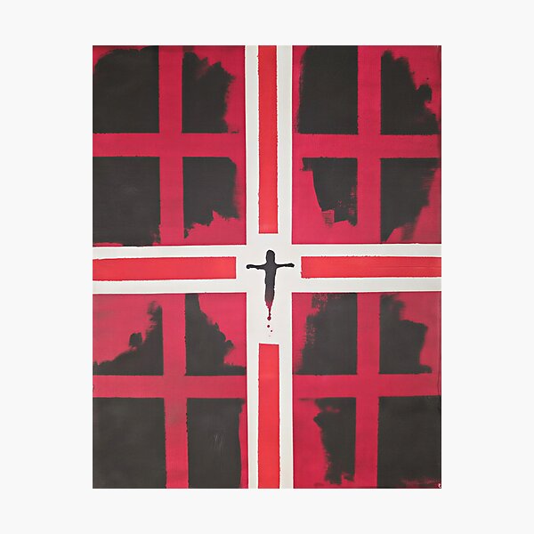 Item preview, Crimson Cross of Sacrifice designed and sold by Hearthuestudios.