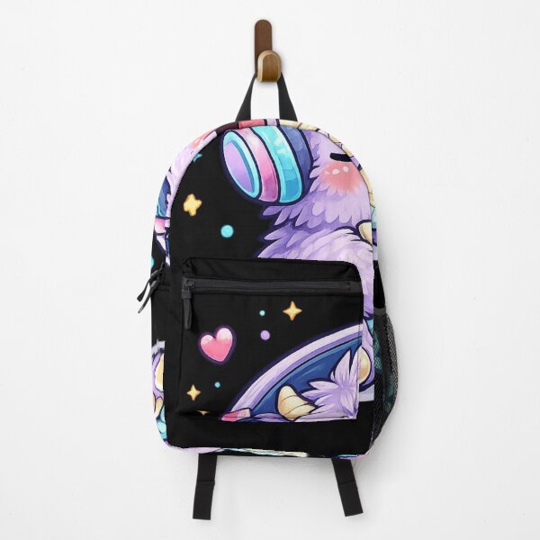 Item preview, Sleepy Kawaii Monster with Headphones Cute Cozy Sleeping Creature designed and sold by EssentialsWear.