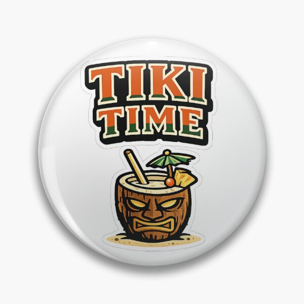 Item preview, Tiki Time Tropical Vacation Design designed and sold by EastEndTownie.