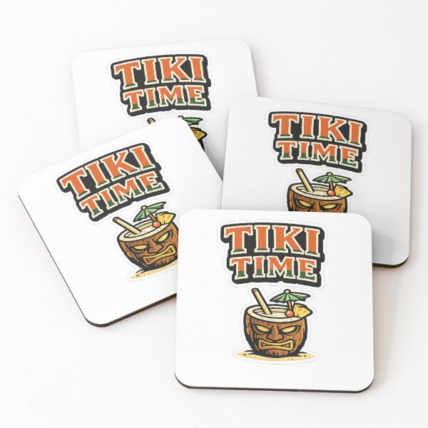 Item preview, Tiki Time Tropical Vacation Design designed and sold by EastEndTownie.