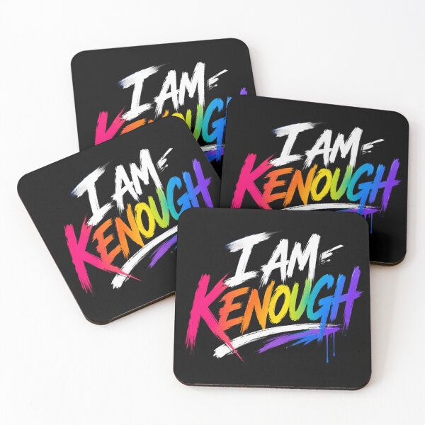 Item preview, I Am Kenough – Rainbow Graffiti Typography Design designed and sold by Eddy048.