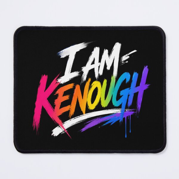 Item preview, I Am Kenough – Rainbow Graffiti Typography Design designed and sold by Eddy048.