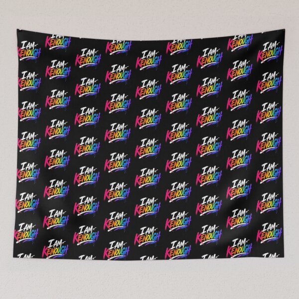 Item preview, I Am Kenough – Rainbow Graffiti Typography Design designed and sold by Eddy048.