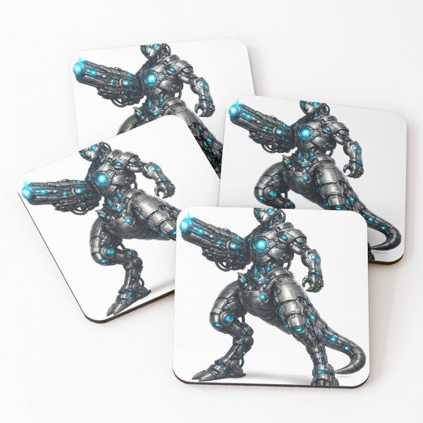 Item preview, Steel Kangaroo V5 | Premium Cybernetic Mechanical Kangaroo | Futuristic Industrial Beast designed and sold by SteelCoat Studio.