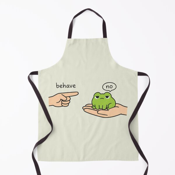 Item preview, Funny Frog Meme Behave No designed and sold by andromeda-redd.