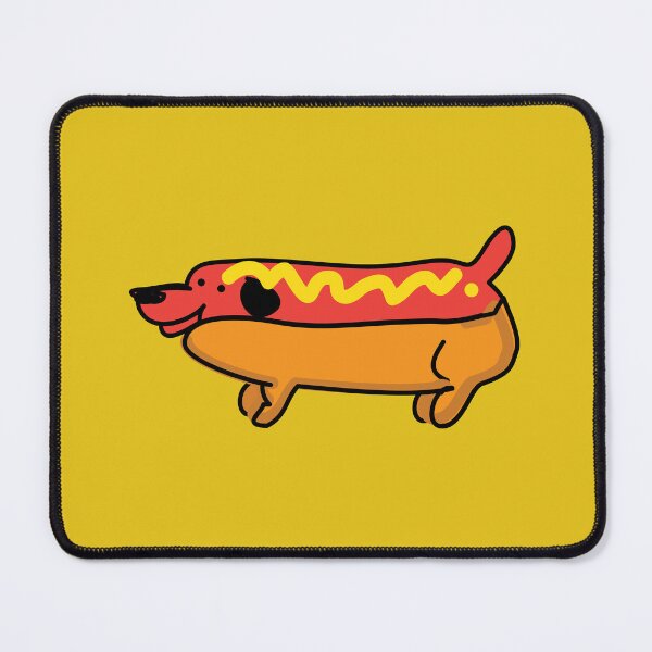Item preview, Hot dog cute funny pun designed and sold by fluffyfamcraft.