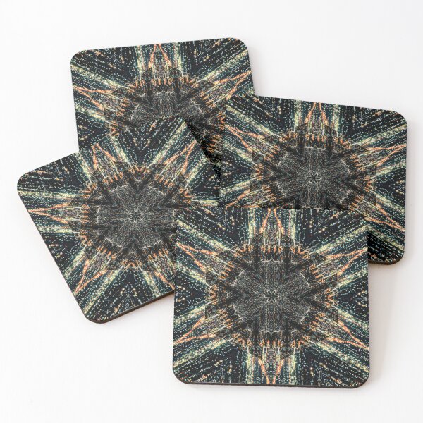 Item preview, Night City Crystal — Hexagon Mandala designed and sold by Jomsunshine.