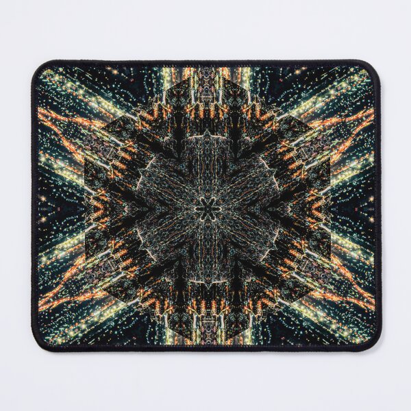 Item preview, Night City Crystal — Hexagon Mandala designed and sold by Jomsunshine.