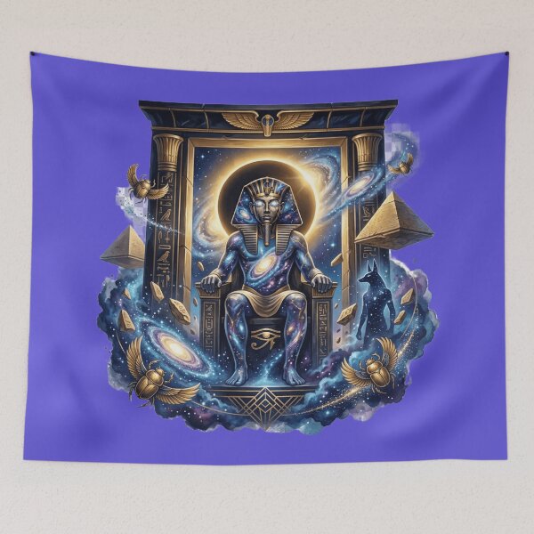 Item preview, The Cosmic Gate of Eternity | Ancient Egypt Beyond Time designed and sold by Zosera.