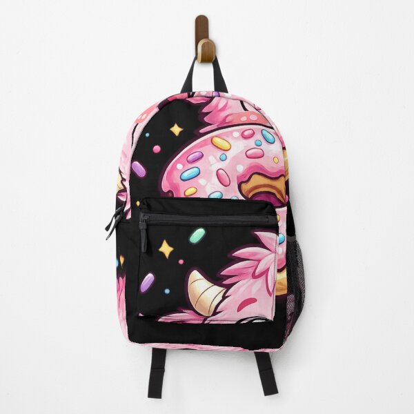 Item preview, Cute Pink Monster Hugging Donut Kawaii Sweet Dessert Lover designed and sold by EssentialsWear.