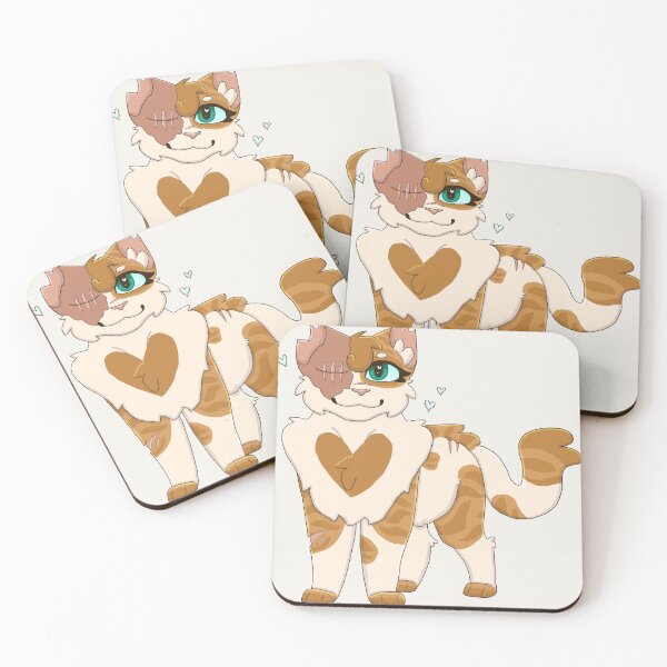 Item preview, Bright Heart- Fighting Felines designed and sold by HeneryettasArt.
