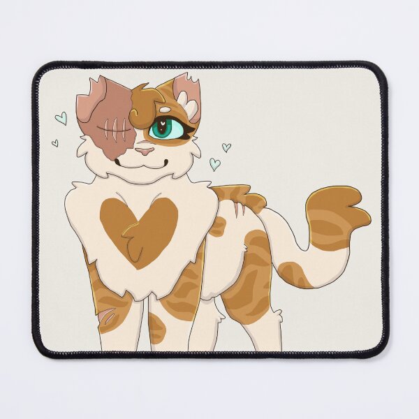 Item preview, Bright Heart- Fighting Felines designed and sold by HeneryettasArt.