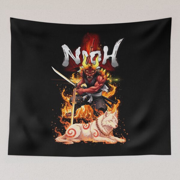 Item preview, Nioh Yokai & Guardian Spirit / Fanart designed and sold by DarrenAshenOne.