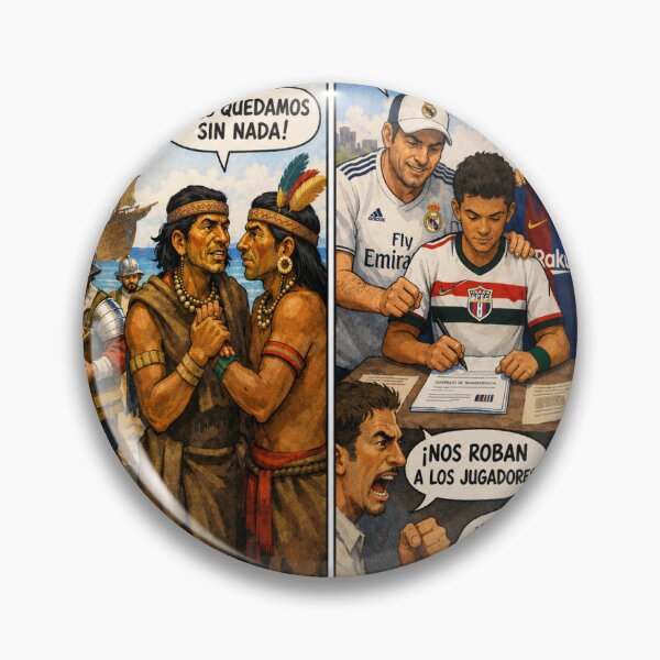 Item preview, Colonialism vs Modern Football Transfers Comic | Political Satire designed and sold by LovecraftArtist.