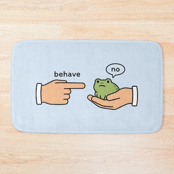 Item preview, Dishonest Frog Funny Frog Meme Behave No designed and sold by andromeda-redd.